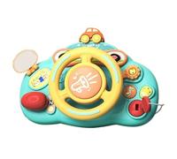 YiNLuax Musical Toy Interactive with Songs and Light Educational Portable Driving Controller for Gift Driving Toy for Kids Simulation Driving Car Toy Kids