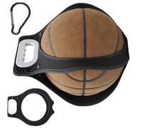 YiNLuax Portables Sports Organizers Regulable Sports Carriers with Metal Clip for Easyly Courts Transportation Balls Storage Rack
