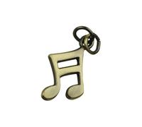 YiNLuax Practical Metal Music Note Keychain Bag Accessory Elegant Jewelry Gift Stylish Embellishment for Birthday Anniversary Musical Note Keychain Charm