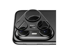 YiNLuax Premium Metal Camera Lens Protector Suitable for Smartphones Antiscratch Guard with Precise Fit and Sandblasted