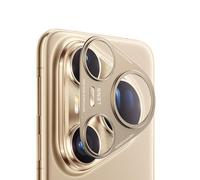 YiNLuax Premium Metal Camera Lens Protector Suitable for Smartphones Antiscratch Guard with Precise Fit and Sandblasted