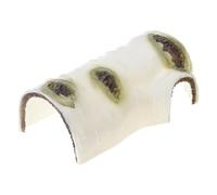 YiNLuax Snake Hide Small Caves Artificial Log Terrarium Decor for Scorpions Juvenile Corn Snakes Small Animal Hideaway