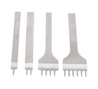 YiNLuax Steel Leather Hole Punches Craft Chisels Tool Leather Stitching Punches for Precise Punching and Leatherworking