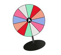 YiNLuax Tabletop Prize Turntable Erasable Reusable Fortunes Wheel Draws Roulette Wheel Tabletop Lottery Machine Turntable Wheel Prize Spinnings Game Draws Roulette Wheel