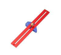 YiNLuax Woodworking Angles Scriber Adjustable T Type Scribing Line Ruler Multifunctional Marking Gauge Aluminum Measuring