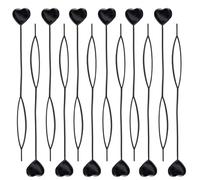 Yinluluna 12Pcs Plastic Topsy Tail Hair Tool, Quick Hair Beader for Braiding Beads on Braids, Ponytail Pull Through for Women Girl's Styling