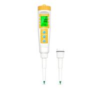 YINMIK Food pH Meter with Extra Replaceable Probe for Sourdough and Bread, pH Tester for Fermented Sausages and Salami, Easy pH Measurement of Cosmetics, Cheese, Semi-Solid Samples