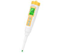 YINMIK pH Meter Food with Spear Tip Probe for Sourdough and Bread Dough, Checking The pH of Fermenting Sausages and Salami, Digital pH Tester for Cosmetic Lotion Soft Soil Sample