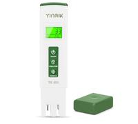 YINMIK TDS Meter, 3 in 1 TDS EC Temperature Tester, Digital TDS Test Kit with PPM500 & PPM700 Mode for Drinking Water, Accurate Conductivity Meter for Hydroponic Nutrients and DWC System
