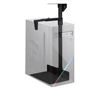 Yinnhom PC Calculator Bracket for Undertable, Adjustable Computer Suspension Holder for Undertable, Full Steel Material, up to 35 kg, Works with Most Hosts