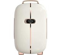 YINO Mini Fridge/cosmetic Car Refrigerator-12 Liters,small and Light,low Noise Double Door Mini Cosmetic Refrigerator (White)
