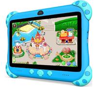 YINOCHE 7 Inch Kids Tablet with Case, WiFi, Android Toddler Tablet, 32GB Storage, Dual Camera, Shockproof Case, Parental Control Tablets Support Netflix YouTube for Toddlers (Green)