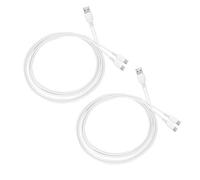 YINORD 2PCS Charger for Momcozy M5 Breast Pump, USB Charging Cable, for M5, M6, M9, S9 Pro and S12 Pro Hands-Free Breast Pump 3.2ft (White)