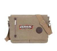 Yinova Berse-rk Satchel Bag Men, Unisex Waterproof Lightweight Cross Body Bag, Travel Hiking Casual Daypack for Women Men Messenger Bag(Khaki 11)