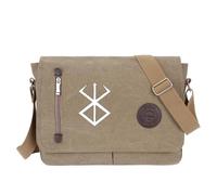 Yinova Berse-rk Satchel Bag Men, Unisex Waterproof Lightweight Cross Body Bag, Travel Hiking Casual Daypack for Women Men Messenger Bag(Khaki 7)