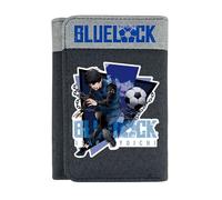 Yinova for Blue Lo-ck Travel CardWallet, Leather Purse with Anime 3D Printed, Mens Card HolderWallet for Anime Fans, Pattern(A8)
