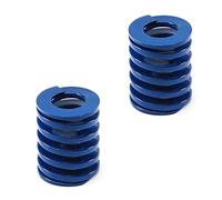Yinpecly 3D Printer Die Spring 20mm OD 10mm ID 25mm Long Spiral Stamping Light Load Compression Mould Die Spring for Mechanical Equipment 3D Printer Accessories - Blue Tone 2PCS