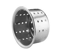 Yinpecly Sink Strainer Stainless Steel Basket Food Catcher with Handle 3.11 inch Diameter Sink Drain Strainer for Kitchen Sinks 1pcs