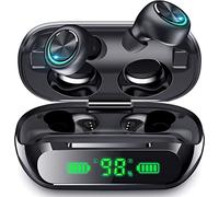 YINPUTENGS Wireless Earbuds Bluetooth Touch Control Headphones,90H Playtime Built-in Microphone,Earbuds Wireless Bluetooth for Sports Workout (Green)