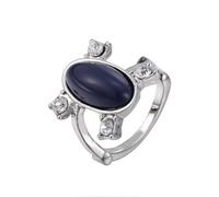 YINRIS Fashion Daylight Walking Signet Ring Vintage Artificial Sapphire Ring Elenas Daylight Ring Elena Gilbert TVD Daylight Ring for Fans, Zinc Cubic Zirconia Sapphire Cubic Zirconia, No Gemstone