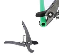 YINSHIU Heavy Duty Ratchet Pipe Cutter for PVC Plastic Conduit Waste Pipes, 3-15mm Cutting Capacity