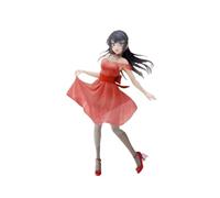 YINTMI for Crystal Gown Sakurajima Mai Figure Toy Anime Character Doll Models Statue,PVC Action Figure Toys Desktop Decoration Colljavascript:ectibles Ornaments, Suitable for Ages 14 and Over (Pink)