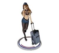 YINTMI for Yoko Flight Attendant Figure Toy Anime Character Doll Anime Models Statue,PVC Action Figure Toys Desktop Decoration Collectibles Ornaments,Suitable for Ages 14 and Over