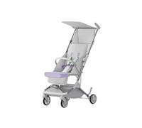 YINTMI Lightweight Folding for Sitting or Lying Down Pushchair, Suitable from 6 Months - 6 Years Baby, Small Baby Stroller, Easy to Carry, Four-Wheeler Trolley (Grey)