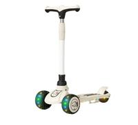 YINTMI Multi-Functional Children's Scooter, Suitable from 2-10 Years Baby, Sitting and Riding Pedal Three in One Baby Tricycle, Surfing Hummer Wheel Music Lighting (Black)