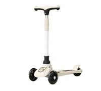 YINTMI Multi-Functional Children's Scooter, Suitable from 2-10 Years Baby, Sitting and Riding Pedal Three in One Baby Tricycle, Surfing Small Wheel Without Music (Black)