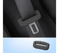 YINTMI Seatbelt Buckle for Vo-lvo, Silicone Protective Case, Seat Buckle Impact Protection Cover Car Interior Accessories and Decorative Fittings, 2pcs (2017-2025 S90/S90 Hybrid,Black)
