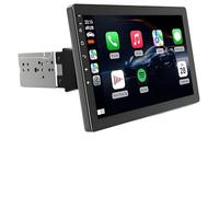 yinung Car GPS Navigation 10.1" Rotatable Touch Screen Car Stereo Single Din, Wireless CarPlay/Android Auto Video,2GB+32GB,GPS Navigation