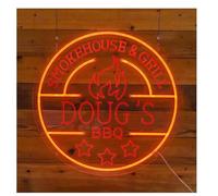yinung Neon sign For neon Sign BBQ for Restaurant, Welcome, Wall Decoration