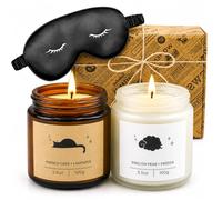 YINUO LIGHT Candle Gift Set for Women, Cozy Home Set,Aromatherapy Candle and Comfortable Eye mask,Gift for Mom, Friends, and Loved Ones Ideal for Mother's Day, Valentine's Day, Birthdays,Holidays