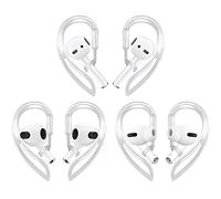 YINVA 3 Pairs Ear Hooks Compatible with AirPods Pro [Multi-Dimensional Adjustable] Accessories Compatible with Apple AirPods 3 2 1 Gen(Transparent)