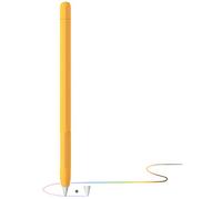 YINVA Case for Apple Pencil 1st Generation - Grip, Skin Holder, Cover Sleeve with Protective Nib Cover for iPad (1st Generation, Orange)