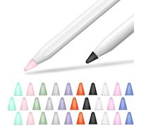 YINVA Cover Compatible with Apple Pencil Tips Protector Silicone Nib Cap Accessories for Apple Pencil 1st and 2nd Generation(30 PCS,10 Colors)