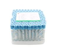 Yinxi 100pcs Coagulation Sodium Citrate Plastic Tube Sterile Negative Pressure Vacuum Blue Cap Anticoagulant PRP Tube (Color : 2ml PET)