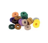 Yinxi 20Pcs Cymbal Stand Felt Washer Pad Replacement Round Soft For Drum Set Cymbals