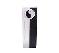Yinyang Tai Chi Pencil Case, Black and White Taichi Yin and Yang Kungfu Pencil Pencil Case Bag Large Capacity for School Gir