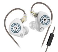 Yinyoo KBEAR BK1 Gaming Earbuds with Mic, 10mm Dynamic Driver Gaming Earphones for FPS Gamers, Detachable 5N OFC Wired In Ear Headphones 3.5mm Jack Compatible with PC, Xbox, PS5, Switch, Mobile