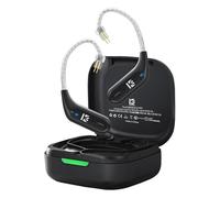 Yinyoo KBEAR BT15 PRO Bluetooth 5.4 Module Wireless Ear Hook for Sport HIFI Wide Compatibility Earphone Cable for KZ ZS10 PRO/EDX PRO/ZSN PRO/ZST (black, 2pin0.78mm)