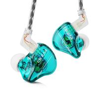 Yinyoo KBEAR Storm in Ear Headphones Wired Earbuds for Musicians Singers on Stage Studio Church,Crisp Clarity Sound Nice Round Bass IEM Earphones Monitor Hi Res Detachable OFC Silver-Plated Cable
