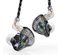 Yinyoo KBEAR Storm Professional in Ear Headphones Monitor Earphones for Singers Drummers Musicians Bassists, Custom Wired Earbuds IEM, Hi Res Detachable OFC Silver-Plated Cable Auriculares
