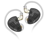Yinyoo KZ AS16 PRO in Ear Earphone, 8 Balanced Armature Drivers Stage Studio Hifi IEM in Ear Monitor, Noise Isolation Wired In-Ear Headphones 3.5mm Gaming Earbuds for Musician (NO mic, AS16PRO Black)