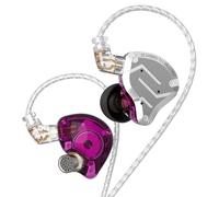 Yinyoo KZ ZS10 Pro In Ear Monitor 1DD 4BA Hybrid Drivers Earphones, Wired KZ IEM Metal Cover In Ear Headphone Gaming Earbuds HiFi with 2 Pin Detachable Jack 3,5mm OFC Cable