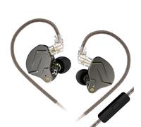 Yinyoo KZ ZSN Pro in Ear Buds Earphones Hybrid Dynamic Driver Balanced Armature Earbuds Headphones Dual Driver 1DD 1BA Deep Bass Stereo Sound Ergonomic Comfortable Earphones(Gray mic)