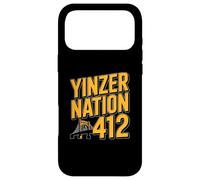 Yinzer Nation 412 Pittsburgh Steel City Pennsylvania Pride Case for iPhone 17 Pro Max