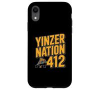 Yinzer Nation 412 Pittsburgh Steel City Pennsylvania Pride Case for iPhone XR