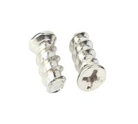 YINZHD 100pcs/lot KB Computer PC Case Cooling Fan Mount Screw Heat Dissipation Screws Fixer M5*8mm M5*10mm M5*12mm(Nickel Plated,M5x10mm)